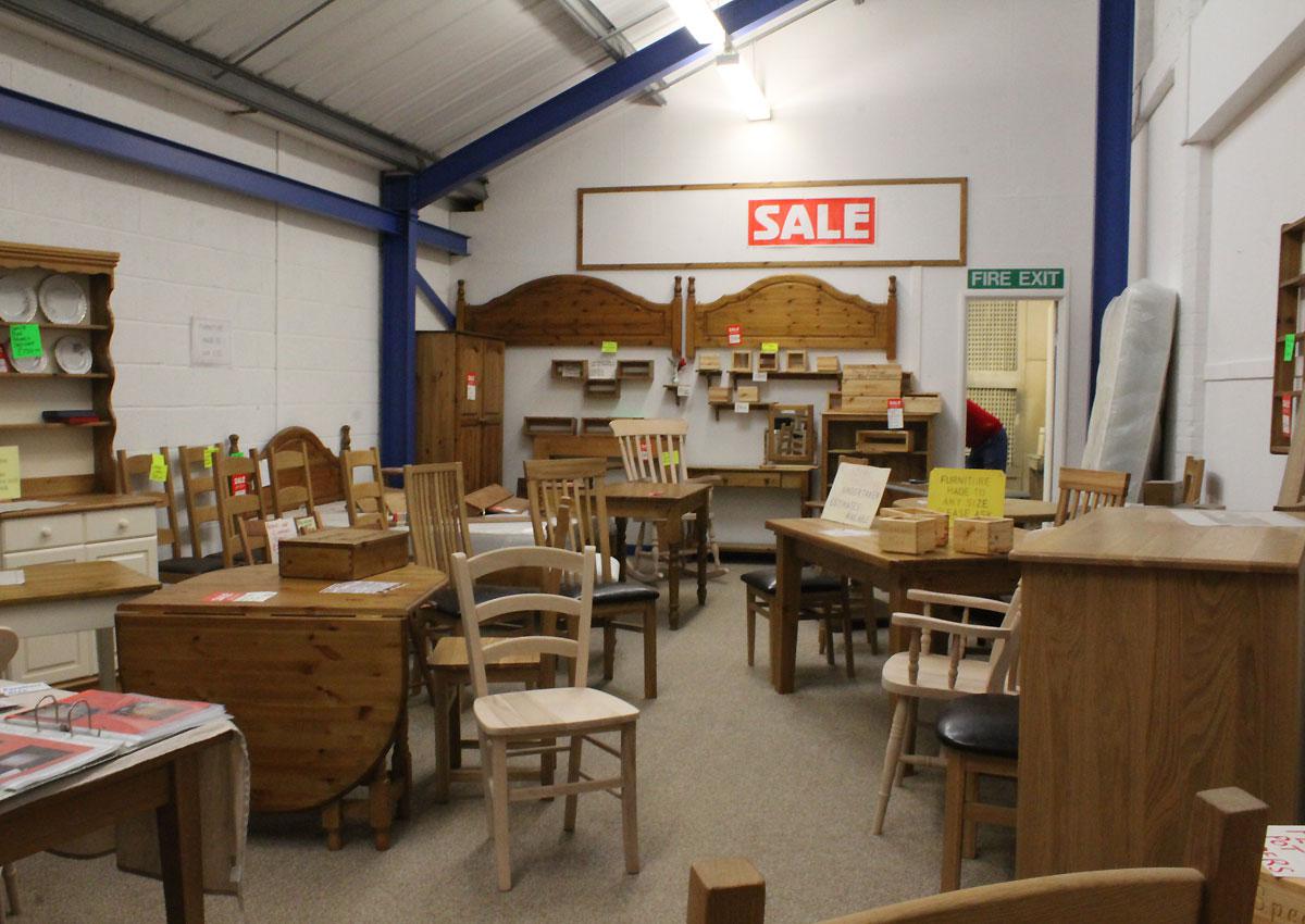 Our Furniture Showroom in Barnstaple, North Devon