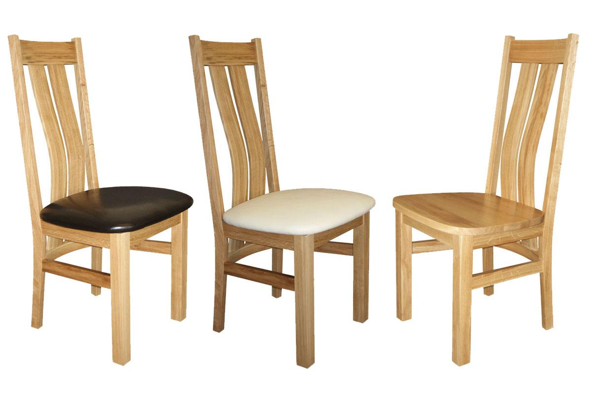 Beech and Oak Chairs