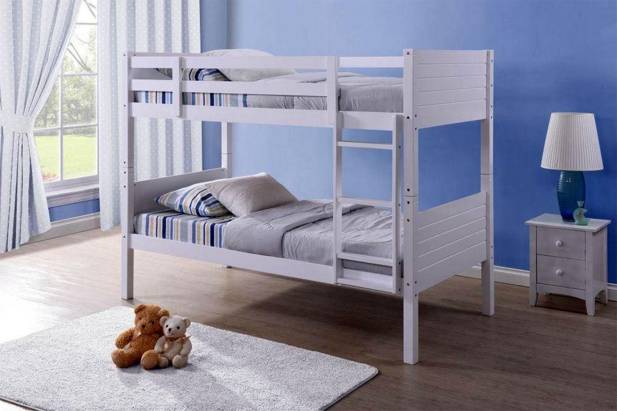Bedford Bunk Bed in White