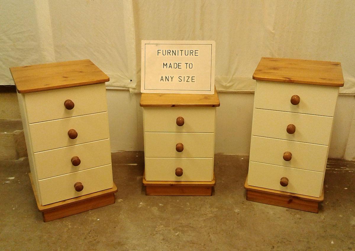 Painted Bedside Cabinets
