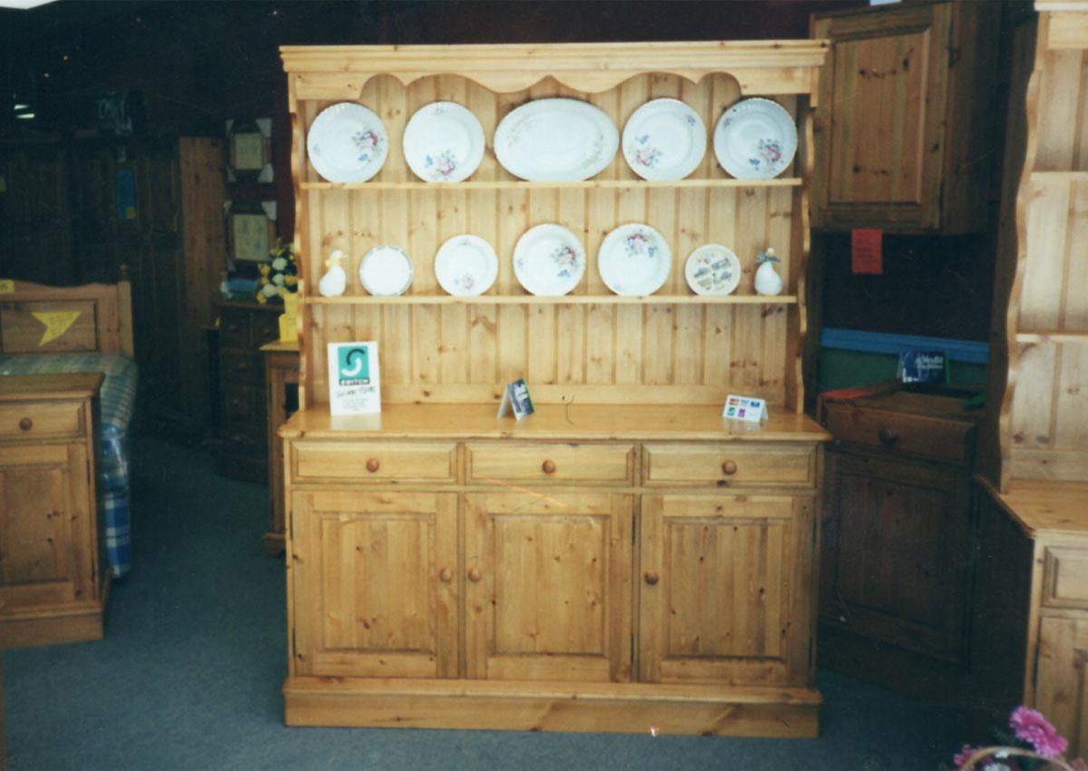 Pine Dressers Open Topped or Glazed