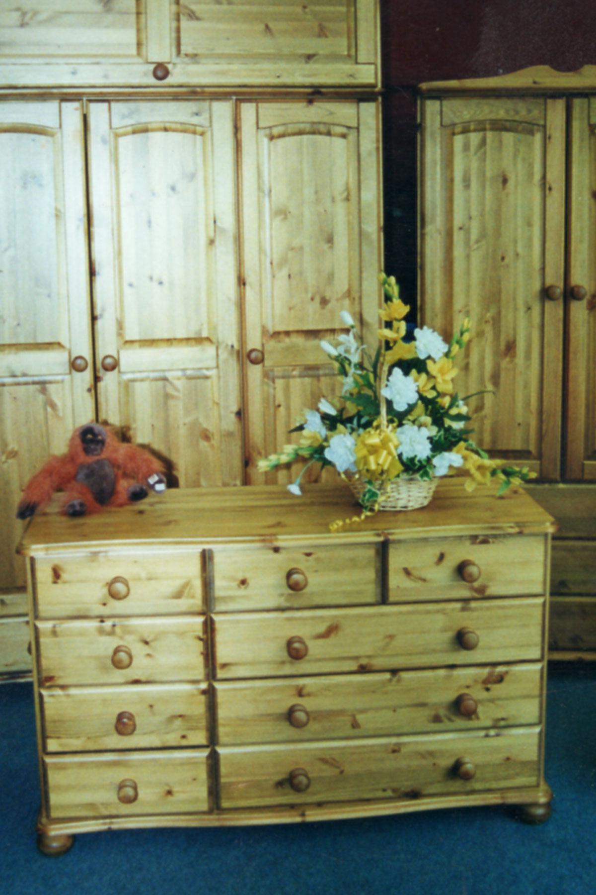 Custom and bespoke Chests of Drawers in Pine or Oak