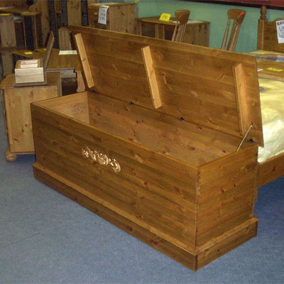 View a selection of our pine blanket boxes