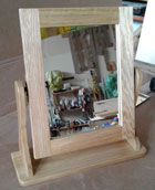 oak dressing table mirrors for sale